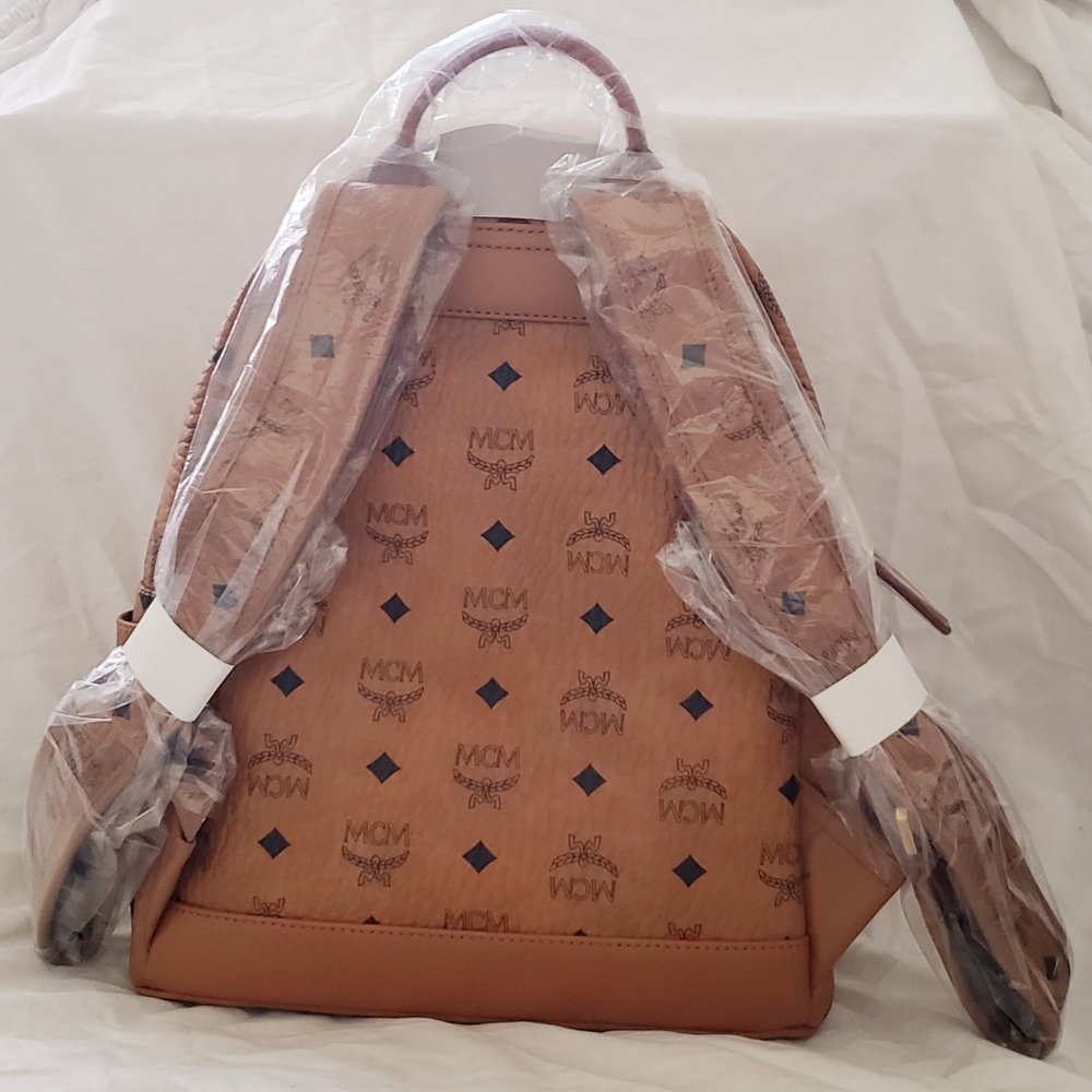 MCM Mini Classic Rabbit Backpack in Visetos BNWT - Picture 6 of 15